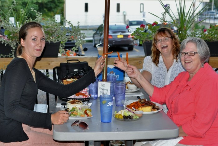 Dinner with cousins 2